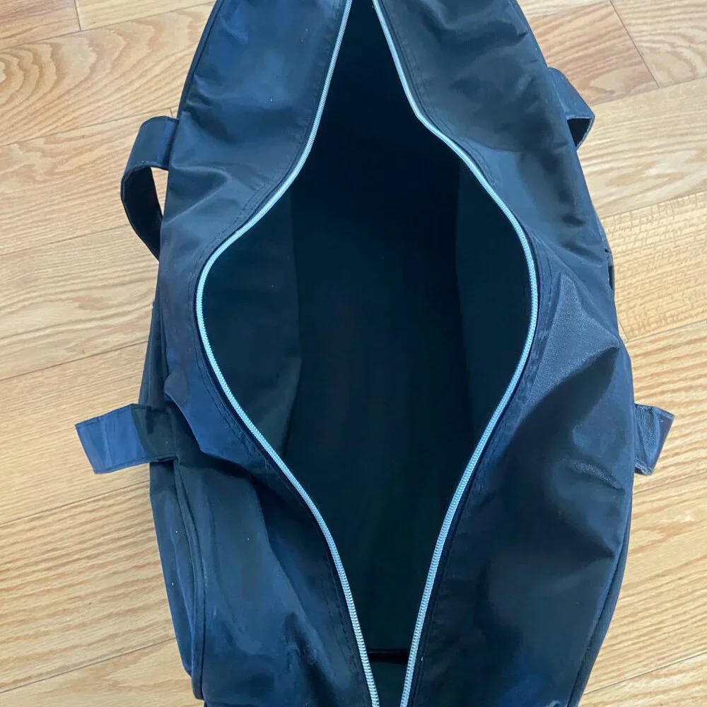 Calvin Klein Black Weekender Gym Travel Duffle Bag